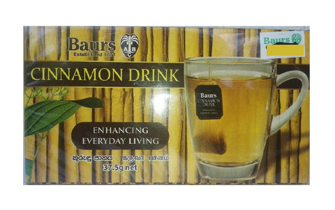 Baurs Cinnamon Drink, 25 Count Tea Bags