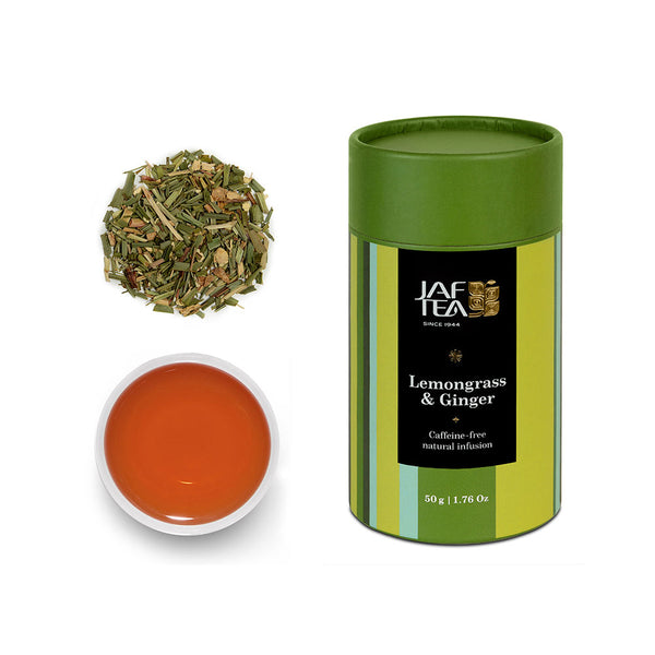 Jaf Colors Of Ceylon Lemongrass And Ginger Tea, Loose Tea 50g