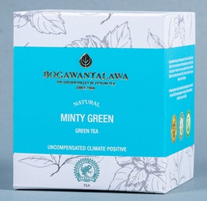 Bogawantalawa Minty Green Tea, 20 Count Tea Bags