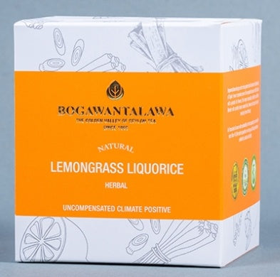Bogawantalawa Lemongrass Liquorice Tea, 20 Count Tea Bags