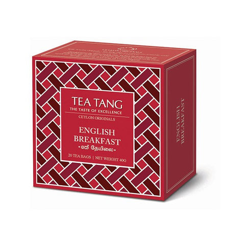 Tea Tang English Breakfast, 20 Count Tea Bags