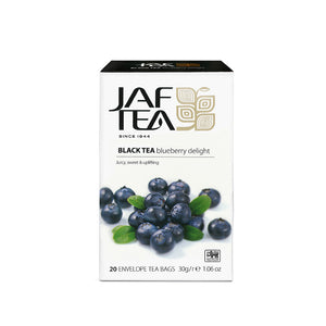 Jaf Blueberry Delight Ceylon Black Tea, 20 Count Tea Bags
