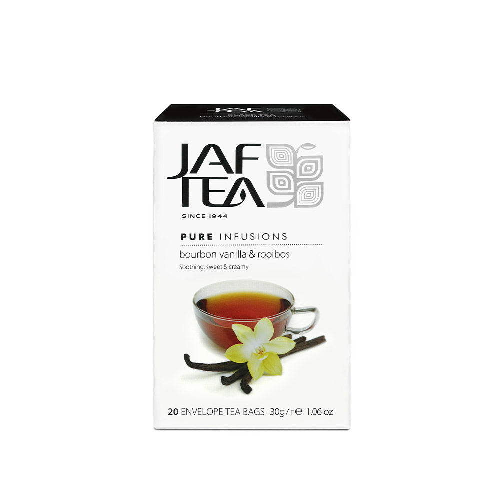 Jaf Bourbon Vanilla And Rooibos Pure Infusion Tea, 20 Count Tea Bags