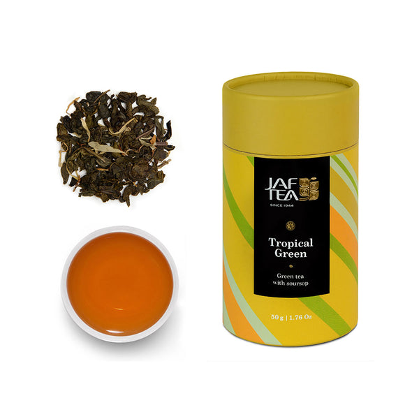 Jaf Colours Of Ceylon Tropical Green Tea, Loose Tea 50g