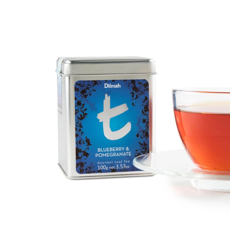 Dilmah T-Series Blueberry And Pomegranate, Loose Tea 100g
