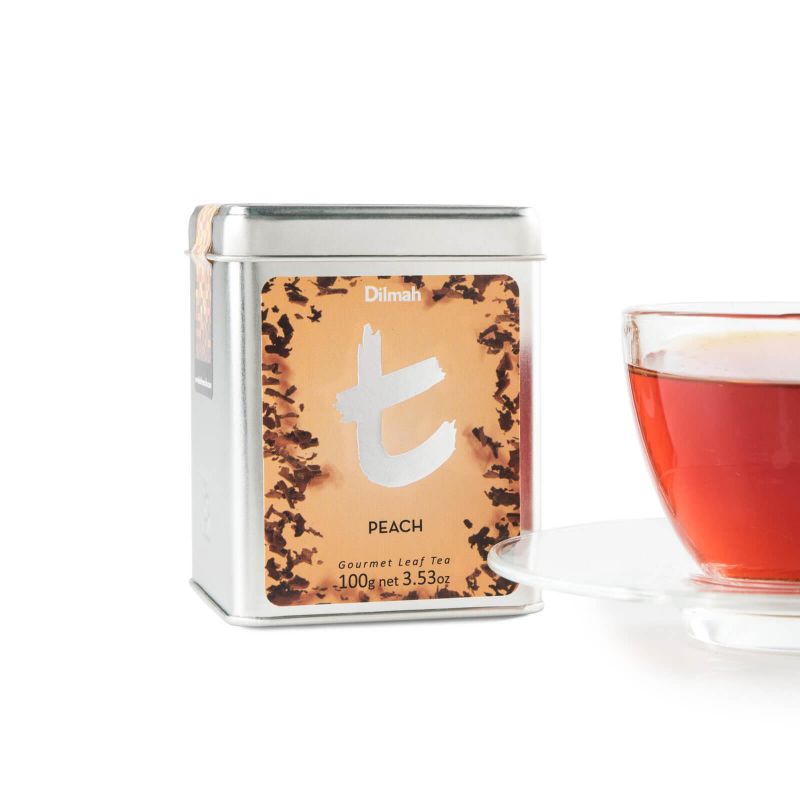 Dilmah T-Series Peach, Loose Tea 100g