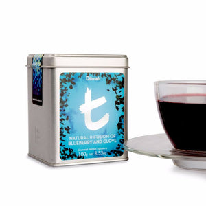 Dilmah T-Series Natural Infusion Of Blueberry And Clove, Loose Tea 100g