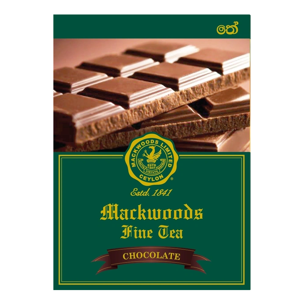 Mackwoods Chocolate Flavoured Ceylon Black Tea, 25 Count Tea Bags