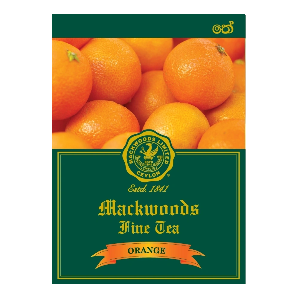 Mackwoods Orange Flavoured Ceylon Black Tea, 25 Count Tea Bags ...