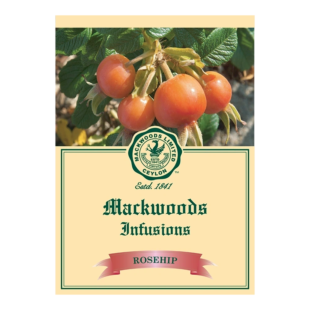 Mackwoods Rosehip Herbal Infusion Tea, 25 Count Tea Bags