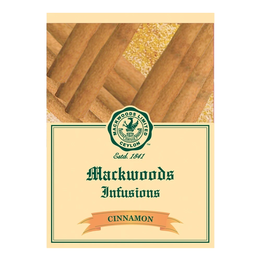 Mackwoods シナモン ハーブ インフュージョン ティー、25 カウント ティーバッグ