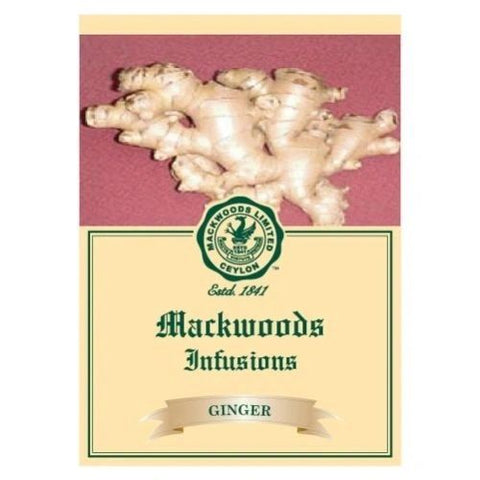 Mackwoods Ginger Herbal Infusion Tea, 25 Count Tea Bags