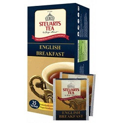 Steuarts English Breakfast Tea, 25 Count Tea Bags