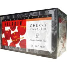 Heladiv Cherry Flavoured Ceylon Black Tea, 25 Count Tea Bags