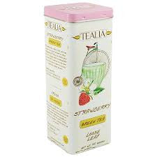 Tealia Strawberry Green Tea, Loose Tea 100g