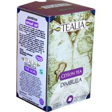 Tealia Dimbulla Ceylon Tea, 20 Count Tea Bags