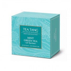 Tea Tang Mint Flavoured Green Tea, 20 Count Tea Bags