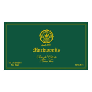 Mackwoods Single Estate Ceylon Tea, 50 Count Tea Bags