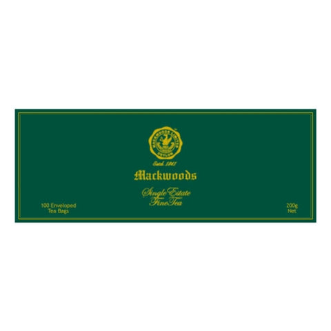 Mackwoods Single Estate Ceylon Tea, 100 Count Tea Bags