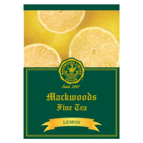 Mackwoods 레몬 맛 실론 홍차, 25 카운트 티백