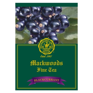 Mackwoods Blackcurrant Flavoured Ceylon Black Tea, 25 Count Tea Bags