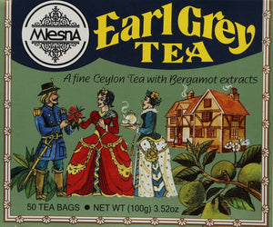 Mlesna Earl Grey Tea, 50 Count Tea Bags