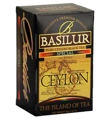 Basilur The Island of Tea Special, 20카운트 티백 