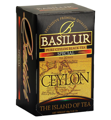 Basilur The Island of Tea Special, 25 Count Tea Bags