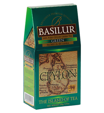 Basilur The Island of Tea Green, Loose Tea 100g