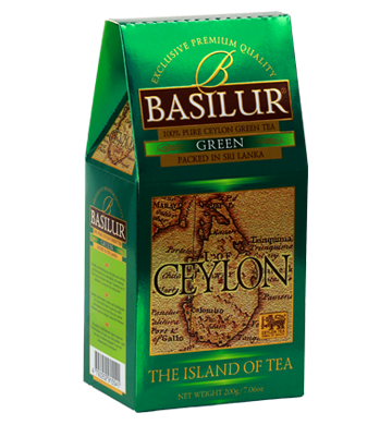 Basilur The Island of Tea Green, Loose Tea 200g