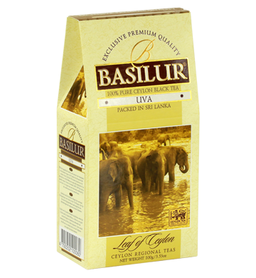Basilur Leaf of Ceylon Uva Tea, Loose Tea 100g