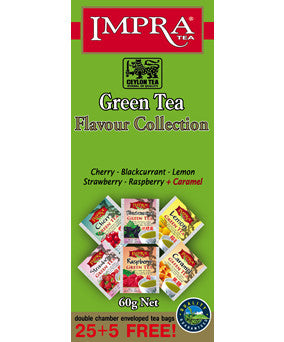 Impra Flavour Collection Green Tea, 25 Count Tea Bags