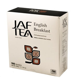 Jaf Ceylon English Breakfast Tea, 100 Count Tea Bags
