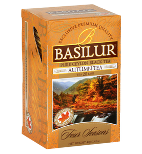Basilur Four Seasons Autumn Tea, 25 Count Tea Bags