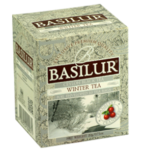 Basilur Four Seasons Winter Tea, 10카운트 티백 