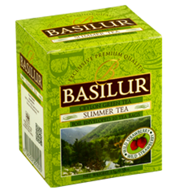 Basilur Four Seasons Summer Tea, 10 Count Tea Bags