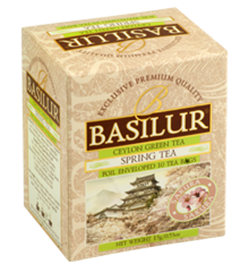 Basilur Four Seasons Spring Tea, 10 Count Tea Bags – ceylontstore.com