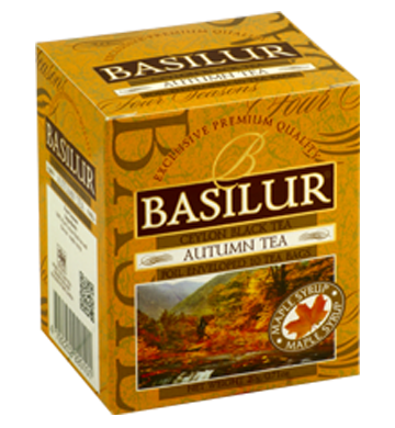 Basilur Four Seasons Autumn Tea, 10 Count Tea Bags