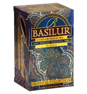 Basilur Oriental Magic Nights Tea, 20 Count Tea Bags