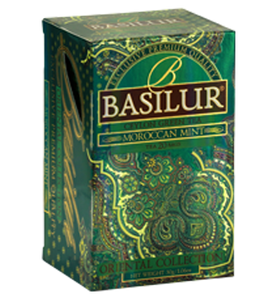 Basilur Oriental Moroccan Mint Tea、20 カウント ティーバッグ