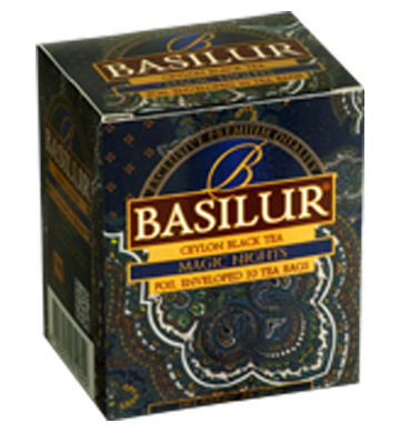 Basilur Oriental Magic Nights Tea, 10 Count Tea Bags