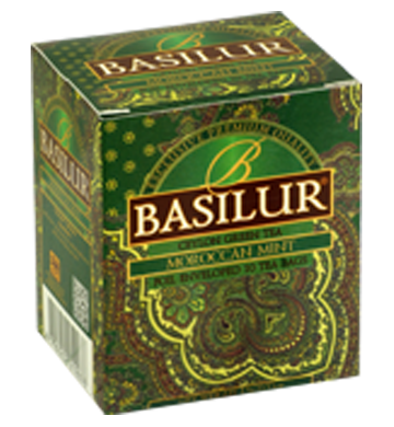 Basilur Oriental Moroccan Mint Tea, 10 Count Tea Bags