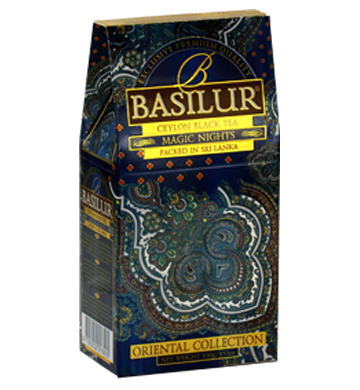 Basilur Oriental Magic Nights Tea, Loose Tea 100g – ceylontstore.com