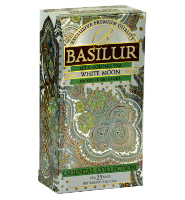 Basilur Oriental White Moon Tea, 25 Count Tea Bags