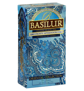 Basilur Oriental Frosty Afternoon Tea, 25 Count Tea Bags