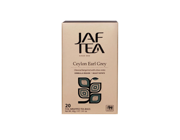 Jaf Ceylon Earl Gray Tea, 20카운트 티백