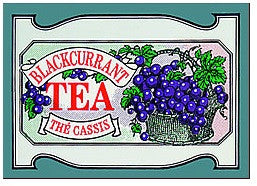 Mlesna Blackcurrant Flavoured Ceylon Tea, 20 Count Tea Bags