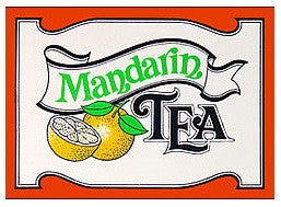 Mlesna Mandarin Flavoured Ceylon Tea, 20 Count Tea Bags