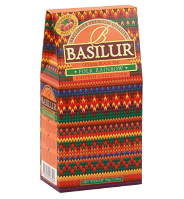 Basilur Knitted Folk Rainbow Tea, Loose Tea 90g