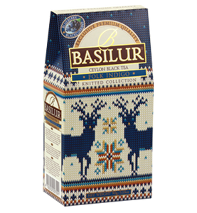 Basilur Knitted Folk Indigo Tea, Loose Tea 90g